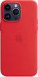 Панель Apple MagSafe Silicone Case для Apple iPhone 14 Pro Max (PRODUCT) Red (MPTR3) - зображення 1