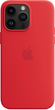 Панель Apple MagSafe Silicone Case для Apple iPhone 14 Pro Max (PRODUCT) Red (MPTR3) - зображення 4