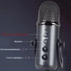 Професійний ігровий мікрофон Manchez W-900 (USB) зі стійкою Black - зображення 2