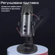 Професійний ігровий мікрофон Manchez W-900 (USB) зі стійкою Black - зображення 3