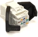 Модуль Corning RJ45 UTP кат. 6 самозажимной KeyStone Белый (FQ100031241) - изображение 3