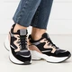 Женские кроссовки Liu Jo JOG 09 Sneaker B69041PX044S1007 37 Черные с бежевым (800070092640) - изображение 2