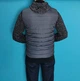 Жилет чоловічий утеплений на гумки 54 Сірий - зображення 2