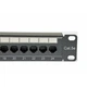 Патч-панель CMS 19" 24хRJ-45 UTP кат. 5e c организатором кабеля - изображение 4