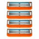 Сменные кассеты Gillette Fusion 8шт сменные картриджи джилет фюжен - изображение 2