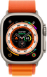 Smartwatch Apple Watch Ultra GPS + Cellular 49mm Titanium Case with Orange Alpine Loop (Large) (MQFL3) - obraz 4