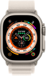 Smartwatch Apple Watch Ultra GPS + Cellular 49mm Titanium Case with Starlight Alpine Loop - Large (MQFT3) - obraz 4