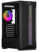 Корпус 2E GAMING HUNTER (GH1) MidT,2xUSB2.0,1xUSB3.0,1x120ммARGB,стекло (бічна панель),без БЖ,чорний - зображення 1