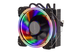 Процесорний кулер 2E GAMING AIR COOL (AC120T4) RGB,775,115X,1366, FM1,FM2,AM2,AM2+,AM3,AM3+,AM4, 120мм, 2510-4 pin, TDP 130W - изображение 2