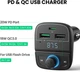 Transmiter FM Ugreen CD229 Bluetooth Car Charger (6957303889105) - obraz 2