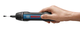 Электроотвертка аккумуляторная Bosch Professional GO 2, регулировка крутящего момента, 2 режима пуска: кнопка + нажимом, кейс (06019H2103) - изображение 3