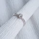 Серебряное кольцо "Комплимент" с фианитом 20 р - изображение 1