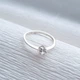Серебряное кольцо "Комплимент" с фианитом 20 р - изображение 2