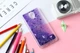 Чохол Glitter для Meizu M6S бампер Рідкий фіолетовий блиск - зображення 1