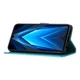 Чохол-книжка з малюнком UniCase Butterfly Pattern для Tecno Pova Neo 2 (LG6n) - Blue - зображення 3
