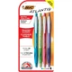 Набір кулькових ручок 4 шт автоматичних BIC Atlantis ,1mm ( VCGAP41-ASST) - изображение 1