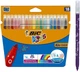 Набір змиваючих фломастерів BIC Kids Kid Couleur 18 шт. (937508) (B002047E7Q) - зображення 1