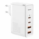 Зарядний Пристрій Baseus GaN2 Pro Quick Charger 2USB / 2Type-C / QC 4.0 + PD 3.0 100W / 5A + Кабель Type-C to Typc-C 100W / 5A / 1M (CCGAN2P-L02) White - зображення 3
