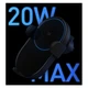 Авто Держатель Xiaomi Mi Mijia QI Car Wireless Charger с Беспроводной Зарядкой WCJ02ZM / GDS4127GL Glabal - изображение 7