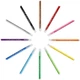 Набір змиваючих фломастерів BIC Kids Kid Couleur 12 штук. (920293) (B00008D0TQ) - изображение 4