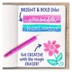 Набір текстових маркерів які стираються Crayola Take Note Erasable Highlighters 6 шт (58-6504) - изображение 4
