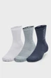 Шкарпетки (3 пари) UA 3-Maker 3pk Mid-Crew Under Armour M 1373084-044 - зображення 1