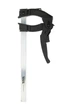 Струбцина реечная быстрозажимная MASTERTOOL GM тип "F" 250х90 мм сила зажатия 600 Н (07-0014) - изображение 1