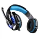 Наушники KOTION EACH Gaming with LED G9000 Aux USB black/blue - изображение 6