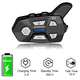 Мотогарнитура Bluetooth на шлем, интерком Wayxin WX-R9 - изображение 2
