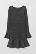 Платье H&M XS черный блеск 2001716662 - изображение 1