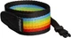 Ремень для фотоаппарата Polaroid Camera Strap Flat Rainbow black (006055) - изображение 1