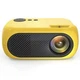 Портативний домашній мініпроєктор XIDU M24 з динаміком, (yellow) з перехідником для WiFi в комплекті - изображение 1