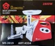 Электромясорубка 2800W с соковыжималкой с насадками Domotec MS-2019 Красная мощная электрическая мясорубка с реверсом - изображение 6