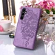 Чехол UniCase Butterfly Pattern для Tecno Pova Neo 2 (LG6n) - Light Purple - изображение 6