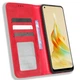 Чехол Deexe Retro Style для OPPO Reno8 T - Red - изображение 2