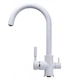 Змішувач для кухні під осмос Globus Lux LAZER GLLR-0333-7-WHITE - зображення 3
