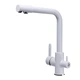 Смеситель для кухни с подключением к фильтру Globus Lux LAZER GLLR-0444-7-WHITE белый - изображение 2