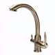 Змішувач для кухні під осмос Globus Lux LAZER GLLR-0777-9-BRONZE - зображення 1