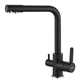 Смеситель для кухни под осмос Globus Lux LAZER GLLR-0444-1-ONIX - изображение 1