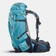 Женский Туристический Рюкзак для Трекинга FORCLAZ MT500 Air (45л + 10л) 65 x 35 x 30см с Дождевиком Голубой - изображение 6