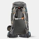 Женский Туристический Рюкзак для Трекинга FORCLAZ MT500 (55л + 10л) 70x35x35см с Дождевиком Серый - изображение 4