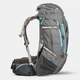 Женский Туристический Рюкзак для Трекинга FORCLAZ MT500 (55л + 10л) 70x35x35см с Дождевиком Серый - изображение 5