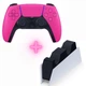 Комплект Геймпад Беспроводной Контроллер Sony PlayStation (PS5) DualSense Nova Pink + Зарядная станция Держатель для Геймпада Sony DualSense Charging Station - изображение 2