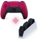 Комплект Геймпад Бездротовий Контролер Sony PlayStation (PS5) DualSense Cosmic Red + Зарядна станція Тримач для Геймпада Sony DualSense Charging Station - зображення 2