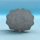 Набор из 2 круглых подставок под горячее 23*23 см Anthracite-1402 серый - изображение 2