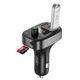 Автомобильный FM ФМ модулятор трансмиттер XO BCC06 2USB и Type-C PD 50W автомобильное зарядное устройство AW-46088 - изображение 1