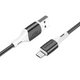 Дата кабель Borofone BX79 USB to MicroUSB (1m) Чорний - зображення 2
