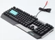 Клавіатура дротова A4Tech Bloody B865 Gun Grey LK Red - зображення 4