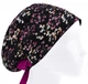 Медицинская шапочка женская HeadwearUniverse универсальная принт Кустики - изображение 1