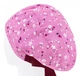 Медицинская шапочка женская HeadwearUniverse универсальная принт Цветы гипсофила - изображение 2